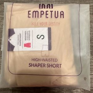 Empetua shapewear - nude color - size small “high-waisted shaper short”